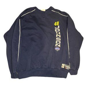 Vintage Chase Authentic's Nascar Jimmy Johnson 48 Lowe's Racing Crewneck